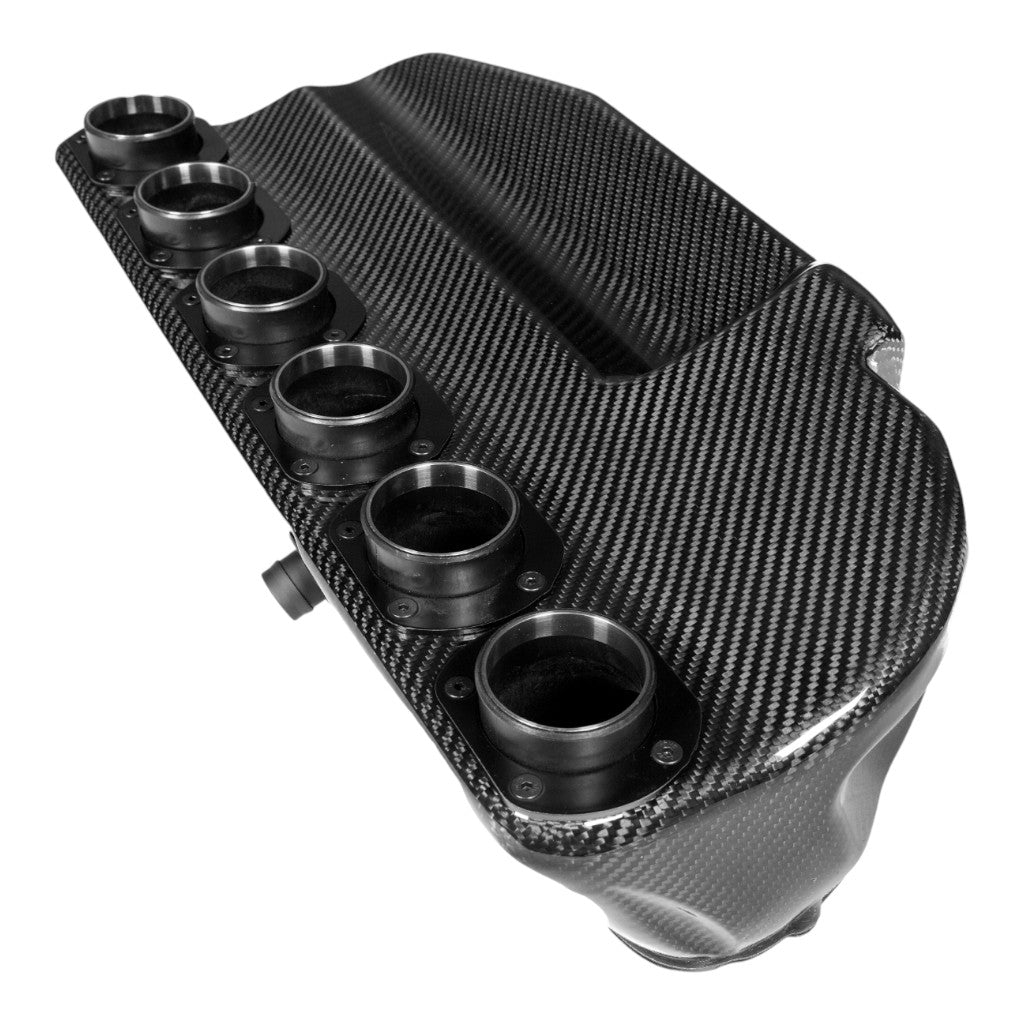 EVENTURI EVE-E46ABX-CF-PLM Airbox without Intake (Carbon) for BMW M3 (E46) Photo-2