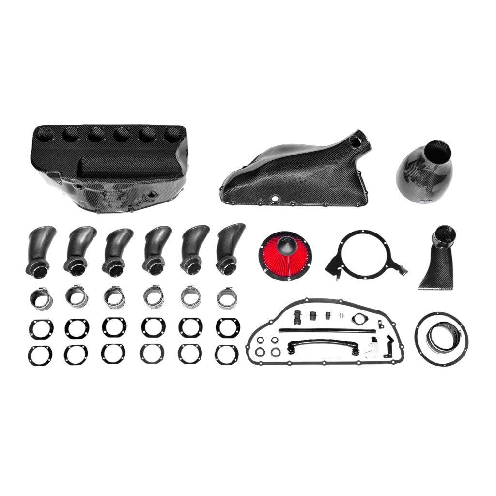 EVENTURI EVE-E46ABX-CF-INT Airbox with Intake (Carbon) for BMW M3 (E46) Photo-0