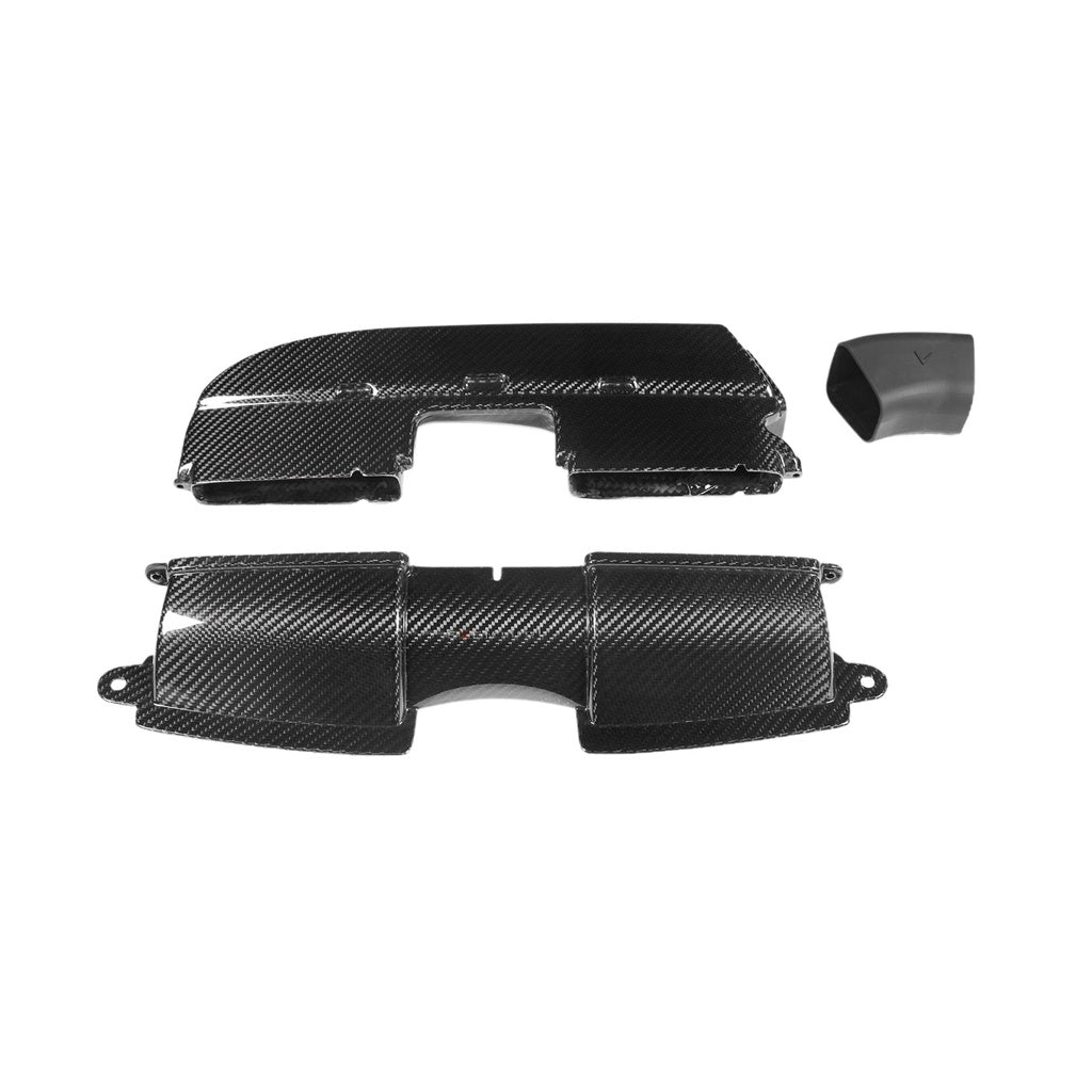 EVENTURI EVE-E9X-CF-DCT Duct Set (Carbon / Gloss Finish) for BMW M3 (E90 / E92) Photo-0