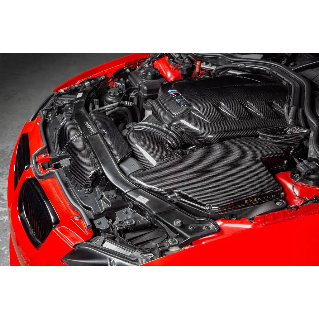 EVENTURI EVE-E9X-CFM-PLM Inlet Plenum (Carbon / Matte Finish) for BMW M3 (E90 / E92 / E93) Photo-9
