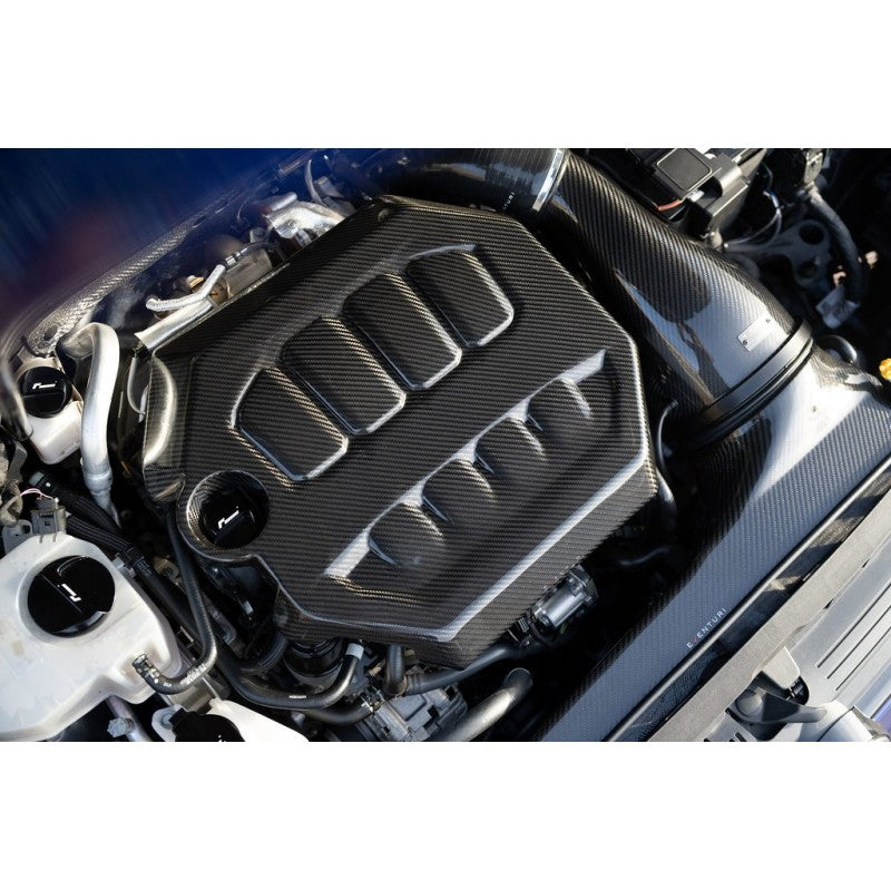 EVENTURI EVE-EA8884-CF-ENG Carbon Engine Cover (gloss) for VW Golf MK8 2019- Photo-2