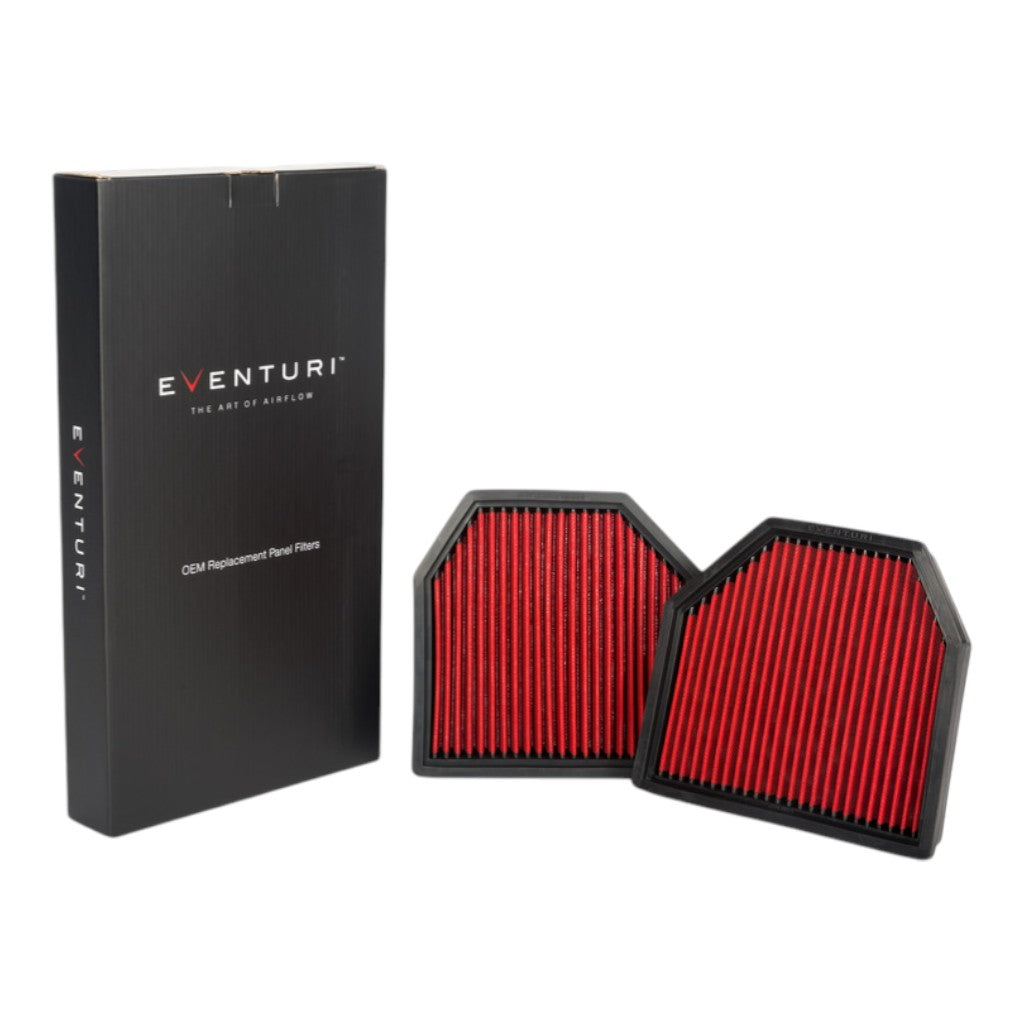 EVENTURI EVE-F8XM-PF OEM Replacement Panel Filter (Pair) for BMW M3 (F80) / M4 (F82) Photo-1