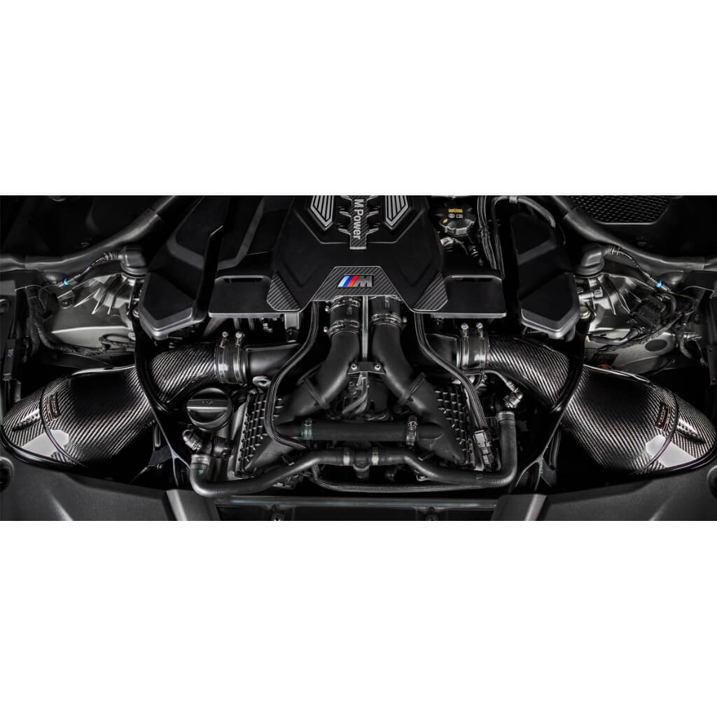 EVENTURI EVE-F9XM5M8-CF-INT Air Intake System V2 (Carbon) with Shrouds for BMW M5 (F90) / M8 (F92) Photo-1