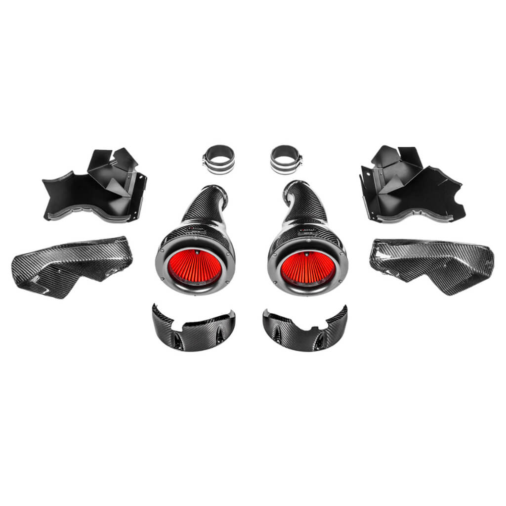 EVENTURI EVE-F9XM5M8-CF-INT Air Intake System V2 (Carbon) with Shrouds for BMW M5 (F90) / M8 (F92) Photo-0