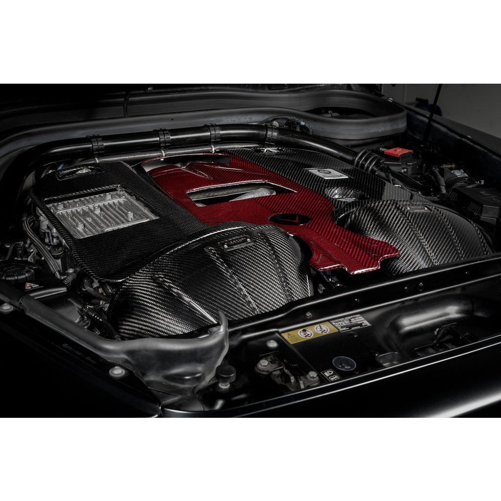 EVENTURI EVE-G63AMG-CF-INT Air Intake System (Carbon) for MERCEDES-BENZ G63 AMG (W464 / W463) 4.0L V8 Twin Turbo M177 Engine Photo-19