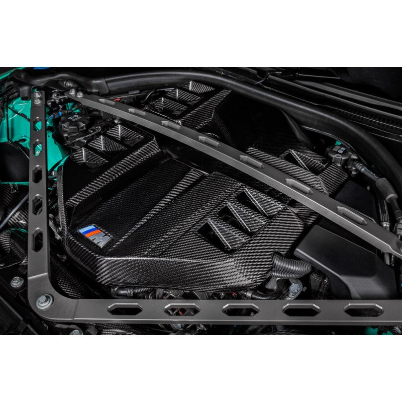 EVENTURI EVE-G8XM-CFM-ENG Engine Cover (Carbon / Matte Finish) for BMW M2 (G87) / M3 (G80) / M4 (G82) Photo-5