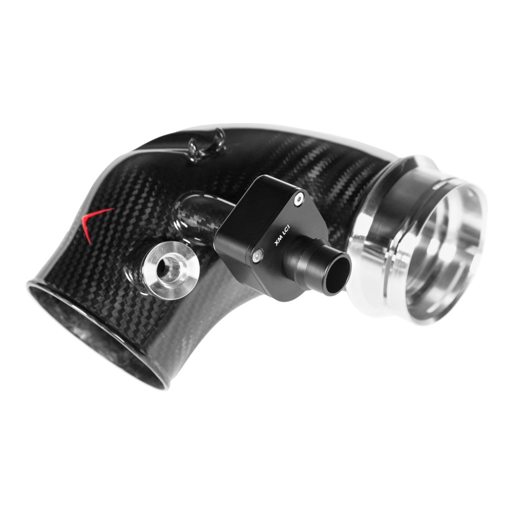 EVENTURI EVE-G9X-CF-CHG Turbo Inlets (Carbon / Gloss Finish) for BMW M5 (G90 / G99) Photo-1