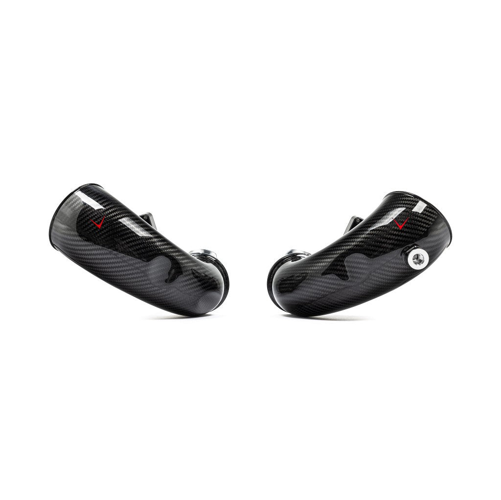 EVENTURI EVE-X56M-LCI-CHG Turbo Inlets (carbon) for BMW X5M (F95) LCI / X6M (F96) LCI / XM (G09) Photo-0
