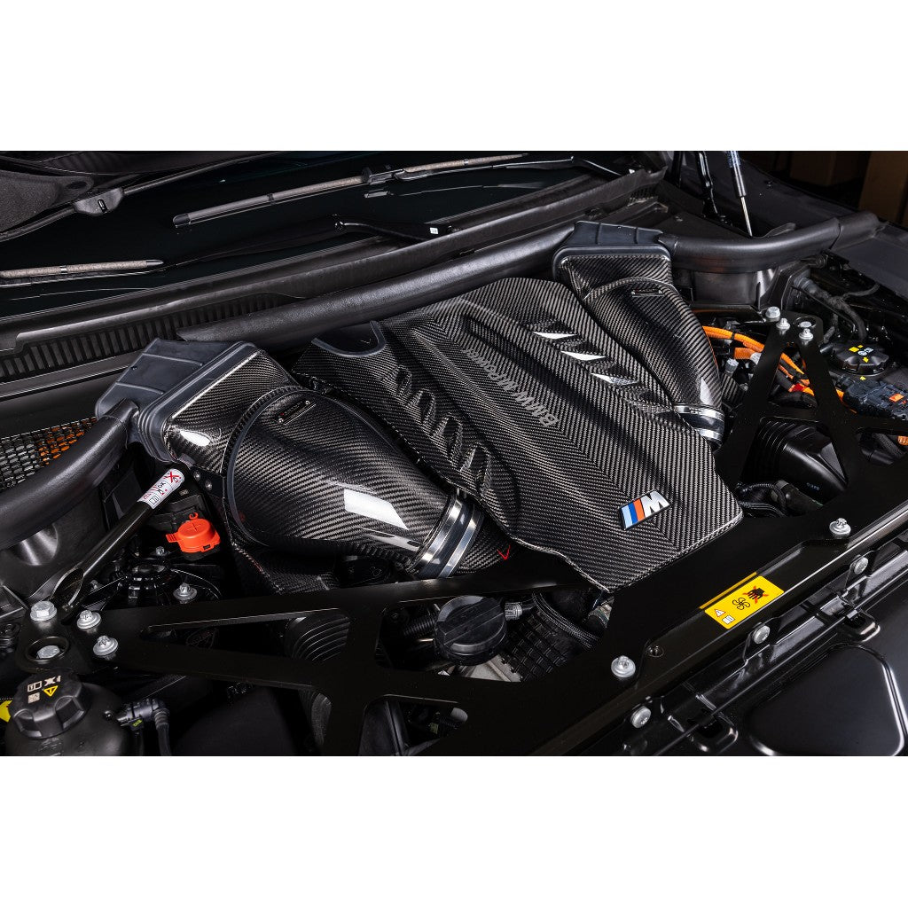 EVENTURI EVE-X56M-CHG Turbo Inlets (carbon) for BMW X5M (F95) Pre-LCI / X6M (F96) Pre-LCI / XM (G09) Photo-5