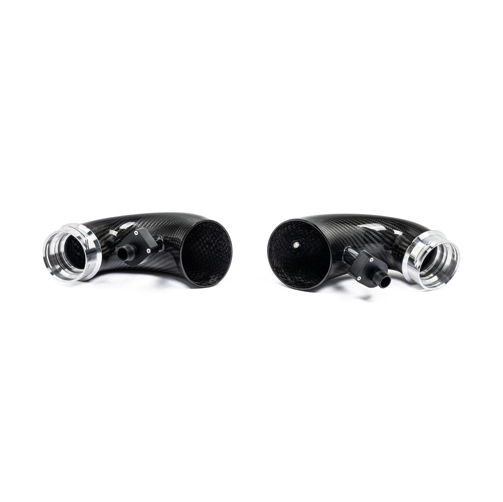 EVENTURI EVE-X56M-CHG Turbo Inlets (carbon) for BMW X5M (F95) Pre-LCI / X6M (F96) Pre-LCI / XM (G09) Photo-1