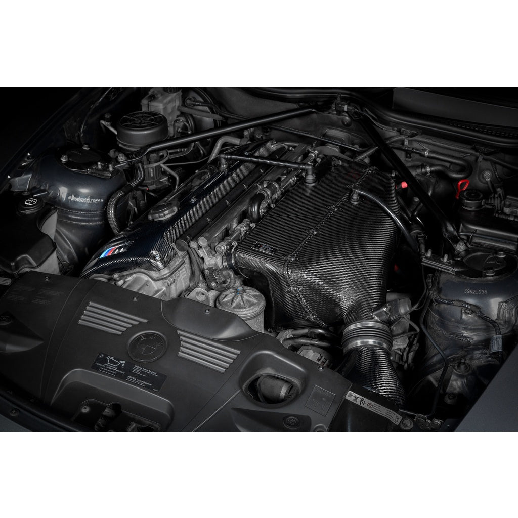EVENTURI EVE-Z4MABX-CF-INT Hybrid Carbon Airbox with Full Carbon Intake for BMW Z4M (E86) Photo-12