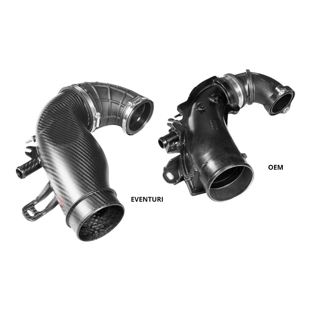 EVENTURI EVE-GR4-CF-CHG Turbo Inlet Tube (Gloss / Carbon) for TOYOTA GR Yaris (GXPA16) / GR Corolla (GZEA14) Photo-9