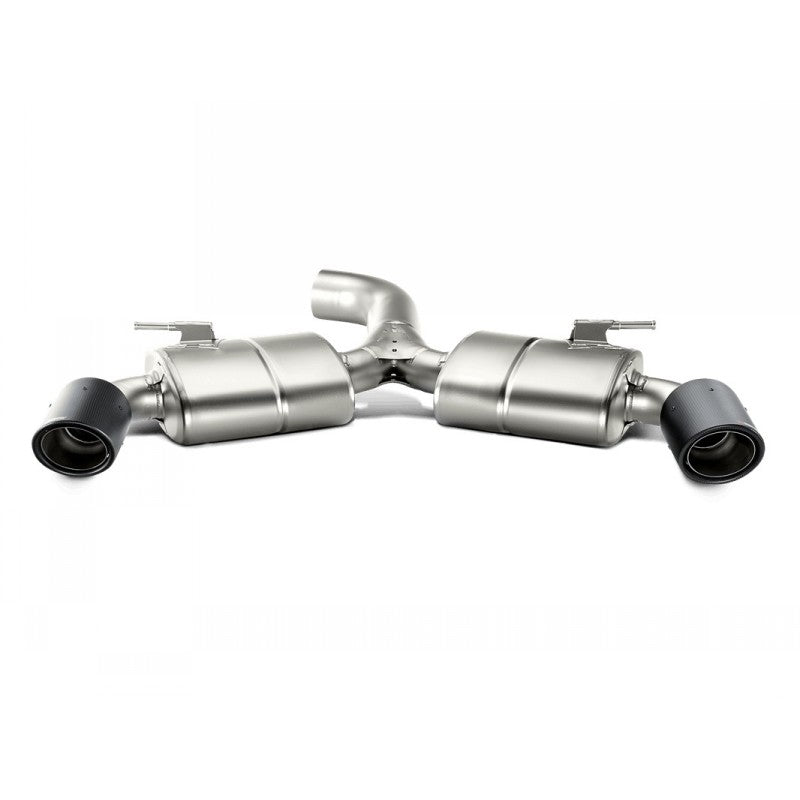 AKRAPOVIC MTP-VW/T/4H Exhaust System Slip-On Race Line (Titanium) for VW Golf VII GTI FL Performance 2017-2019 Photo-1