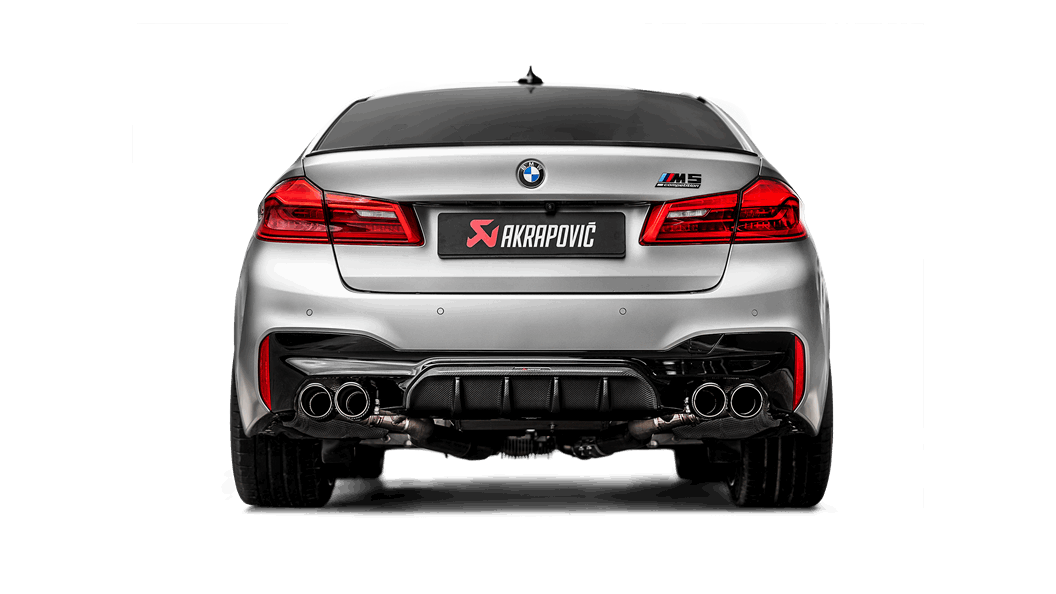 AKRAPOVIC S-BM/T/27H Slip-On Line (Titanium) BMW M5 / M5 COMPETITION (F90) - OPF/GPF 2021 Photo-3