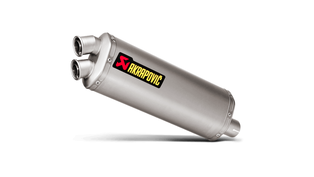 AKRAPOVIC S-H10SO22-HWT Slip-On Line (Titanium) Honda CRF1000L Africa Twin 2018-2019 Photo-0