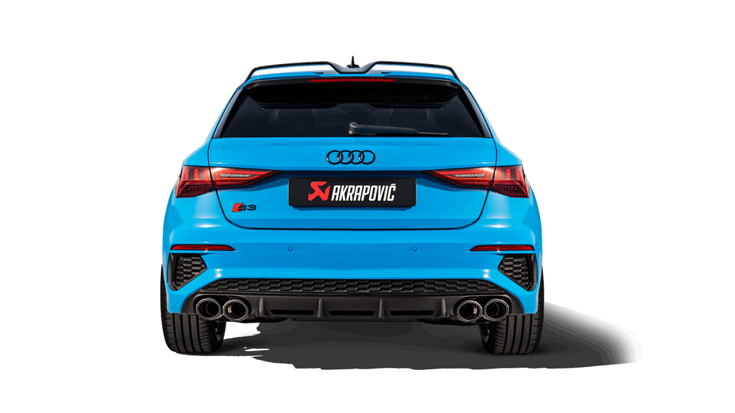 AKRAPOVIC S-AU/TI/17H Evolution Line (Titanium) for AUDI S3 Sportback (8Y) 2020-2024 Photo-3