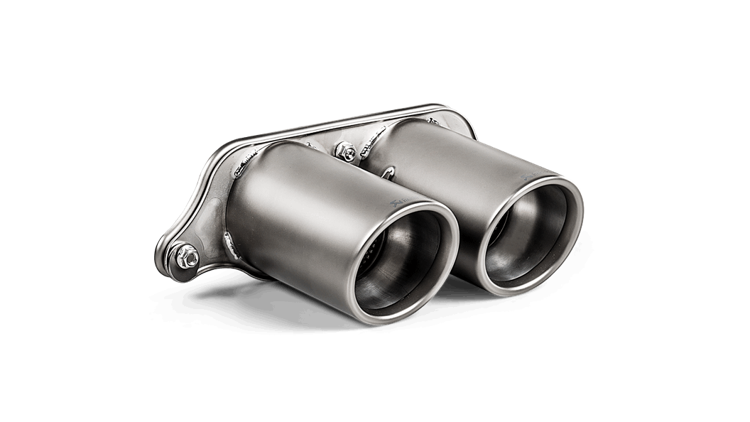 AKRAPOVIC TP-T/S/17 PORSCHE 911 GT3 / GT3 TOURING (991.2) 2018-2019 Tail pipe set (Titanium) Photo-0
