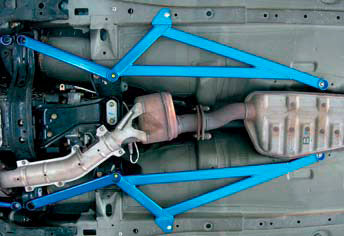 CUSCO 672 492 C Center Under Power Brace SUBARU IMPREZA GDA/GDB Photo-0