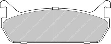 FERODO FDS654 Rear Brake Pads DS Performance for MAZDA MX-5 (NA) Photo-0