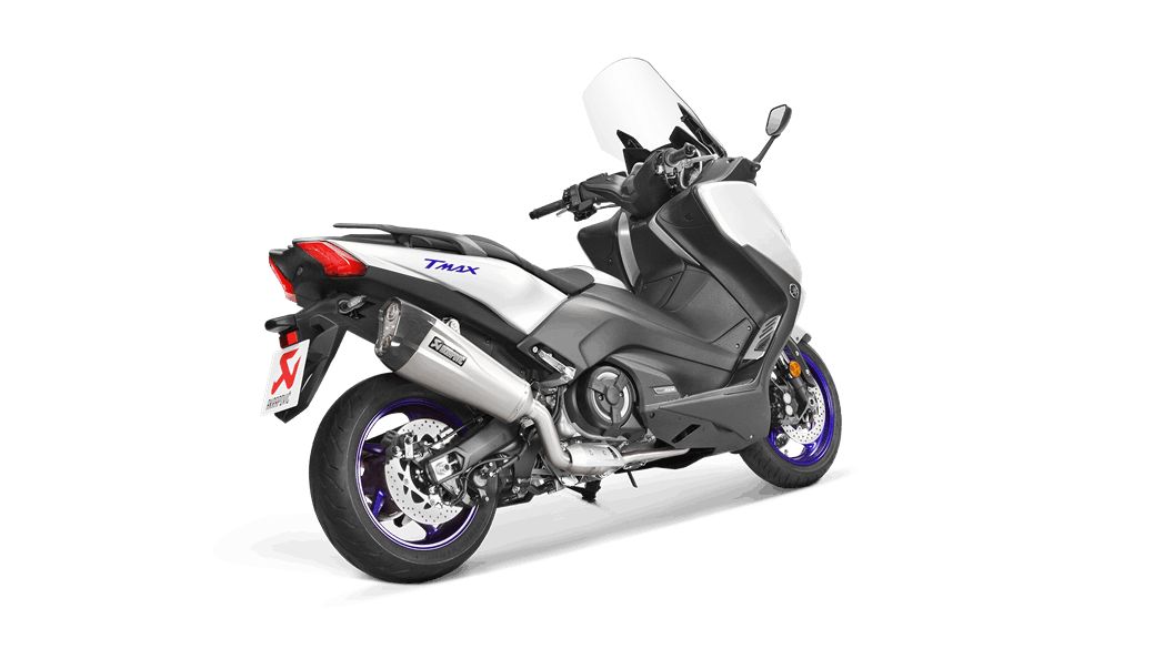 AKRAPOVIC S-Y5R3-HZEMT/1 Racing Line (Titanium) Yamaha TMAX 2018 Photo-2