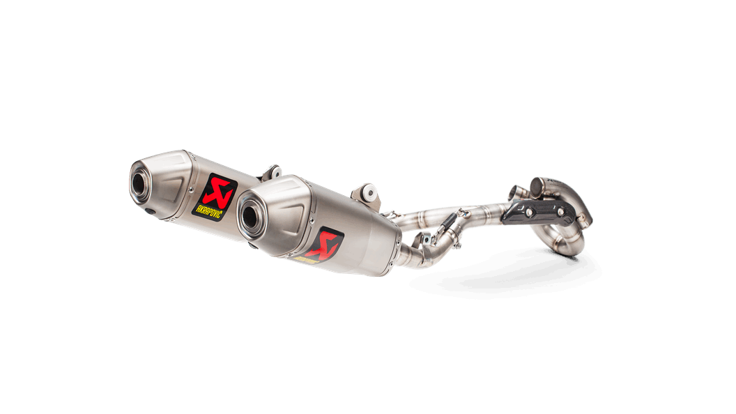 AKRAPOVIC S-H4MR16-CIQTA Racing Line (Titanium) Honda CRF 450 R 2017-2019 Photo-0