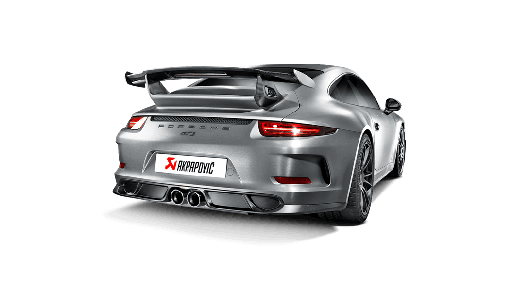 AKRAPOVIC DI-PO/CA/1 Rear Carbon Fiber Diffuser PORSCHE 911 GT3 (991) 2014-2017 ABE Type Approval Photo-2