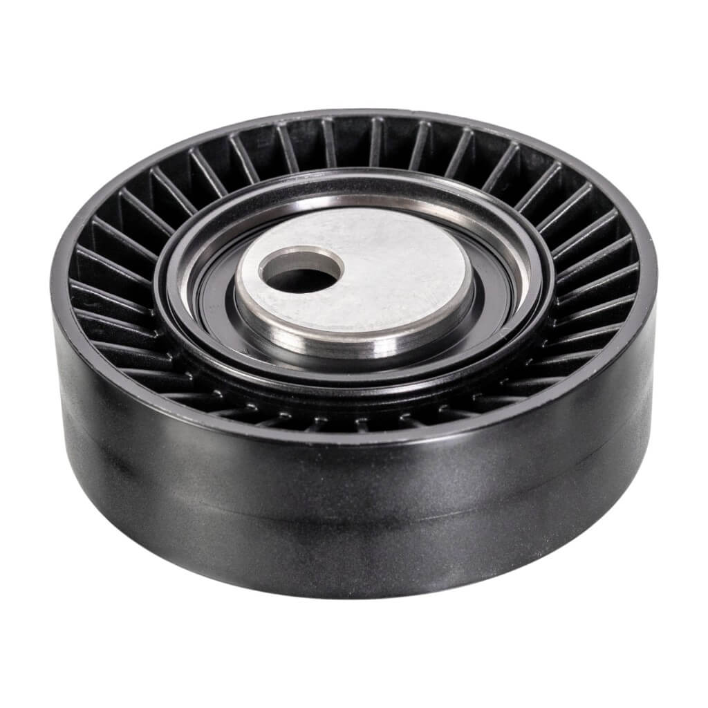 FEBI 06050 Tensioner Pulley for Auxiliary Belt for MERCEDES-BENZ C-Class (W202) / E-Class (W210) Photo-1