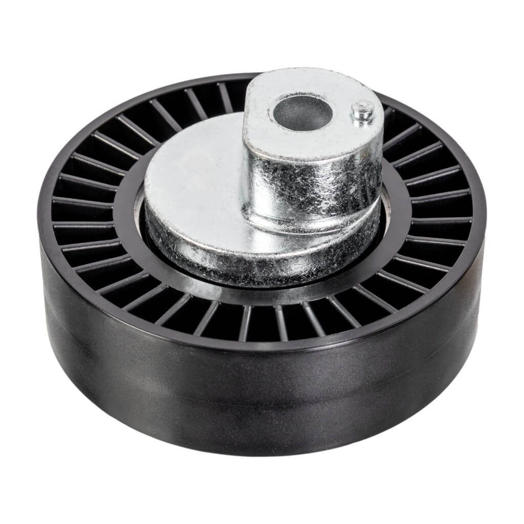 FEBI 06050 Tensioner Pulley for Auxiliary Belt for MERCEDES-BENZ C-Class (W202) / E-Class (W210) Photo-0