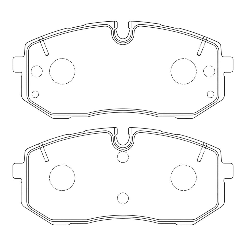 FERODO FCP5508G Front Brake Pads for HYUNDAI i20 N III (BC3/BI3) 2020+ Photo-0