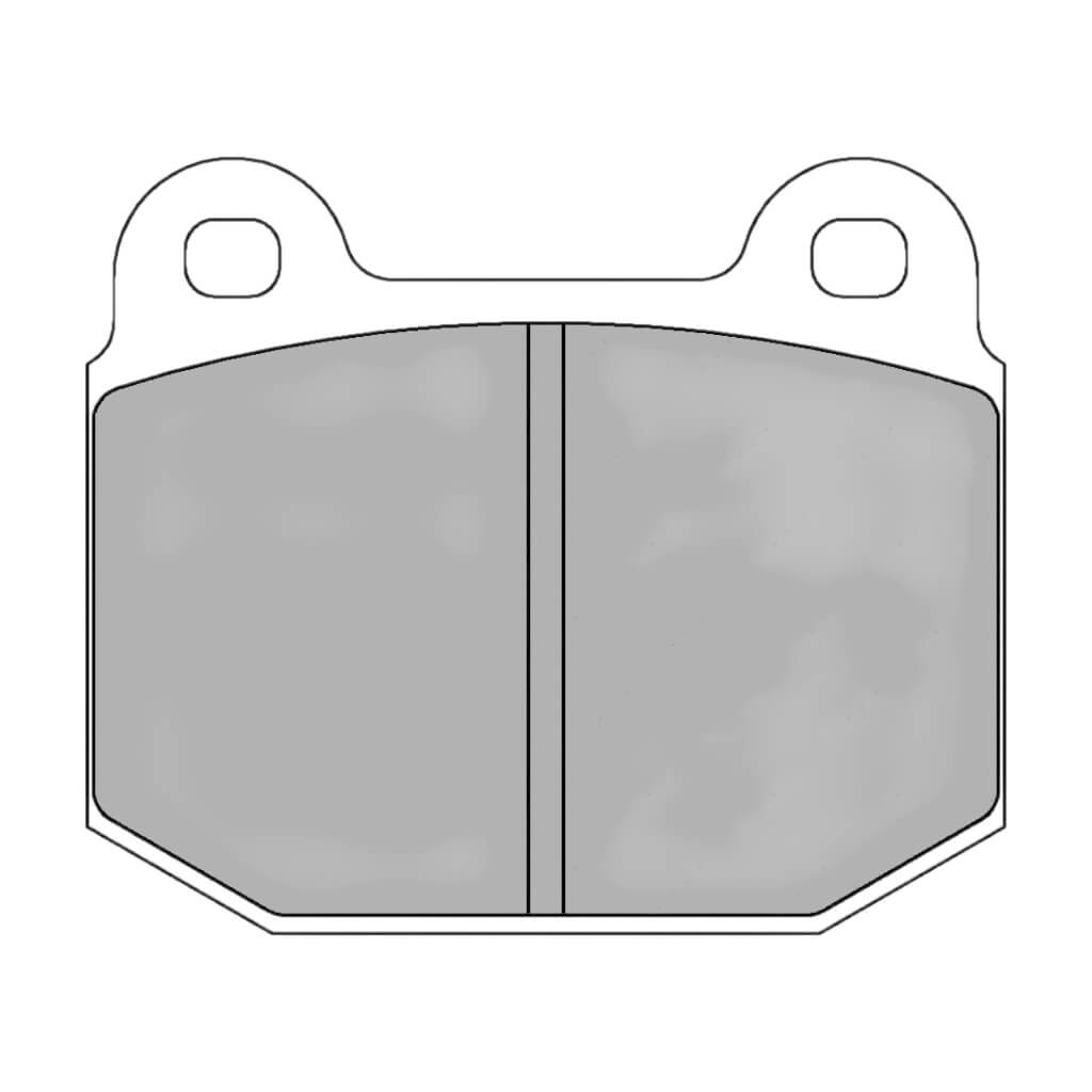 FERODO FRP3056R Front Brake Pads DS3000 for LOTUS Exige 1.8 Cup 240 Photo-0