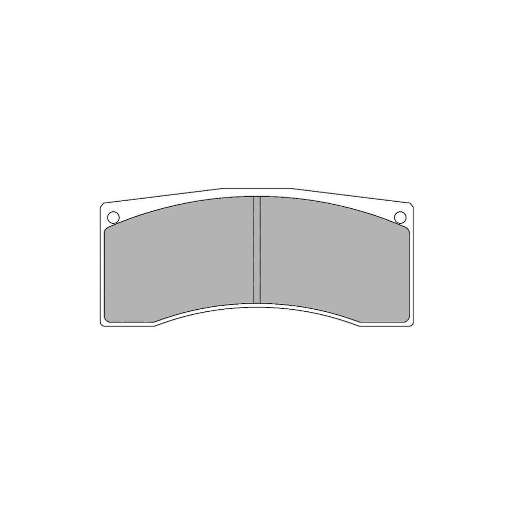 FERODO FRP3087X Front Brake Pads for MITSUBISHI EVO IX / X Gr.N Gravel Brembo calipers Photo-0