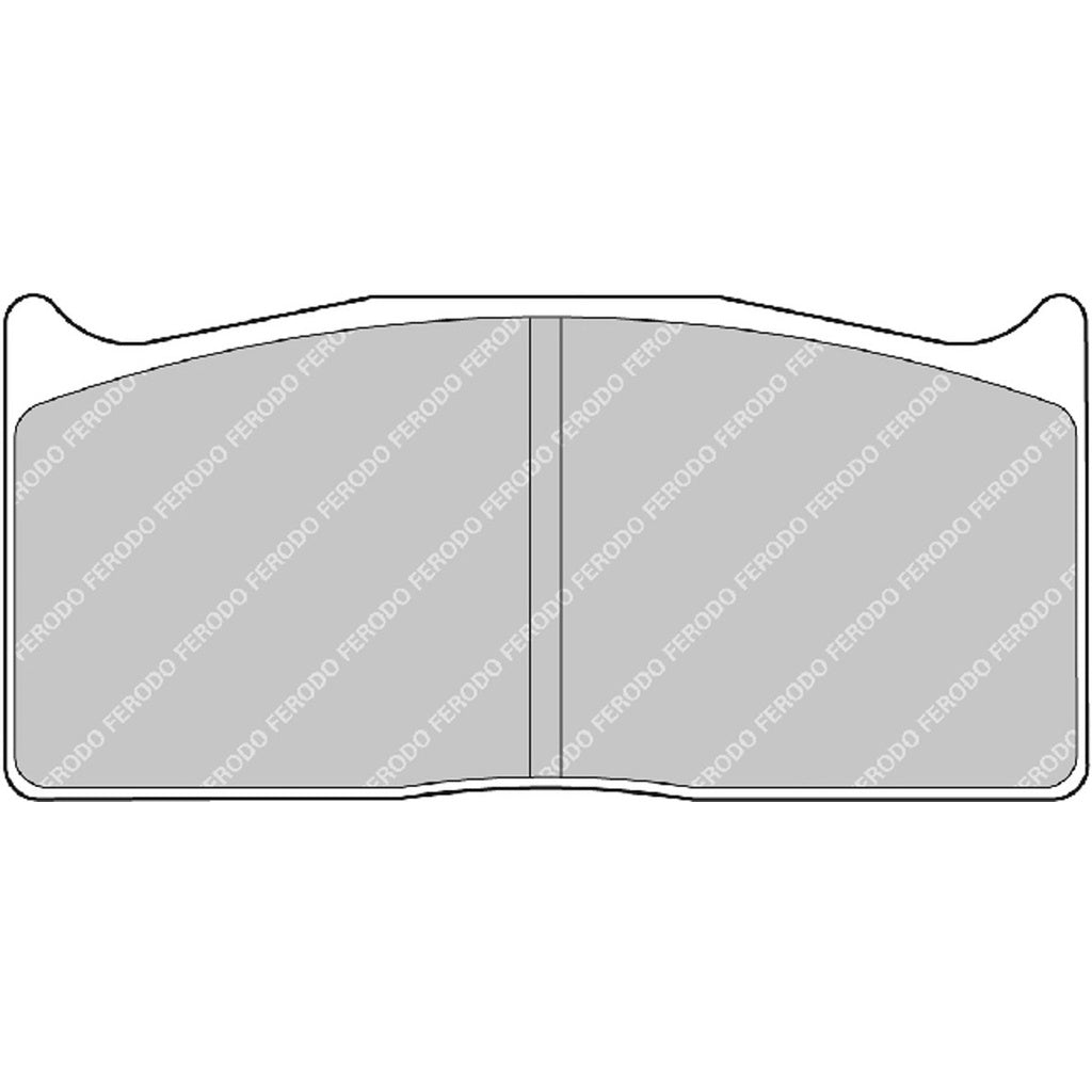 FERODO FRP308H Rear Brake Pads DS2500 for MITSUBISHI EVO IX / X Gr.N Photo-0