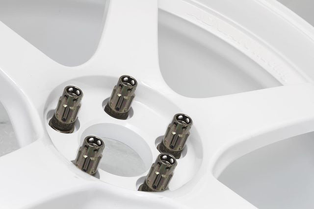 MUTEKI 34947B Lug nuts kit SR45-S LOCK SET 12X1.25 45mm BLACK FINISH W/YZP WASHERS Photo-0
