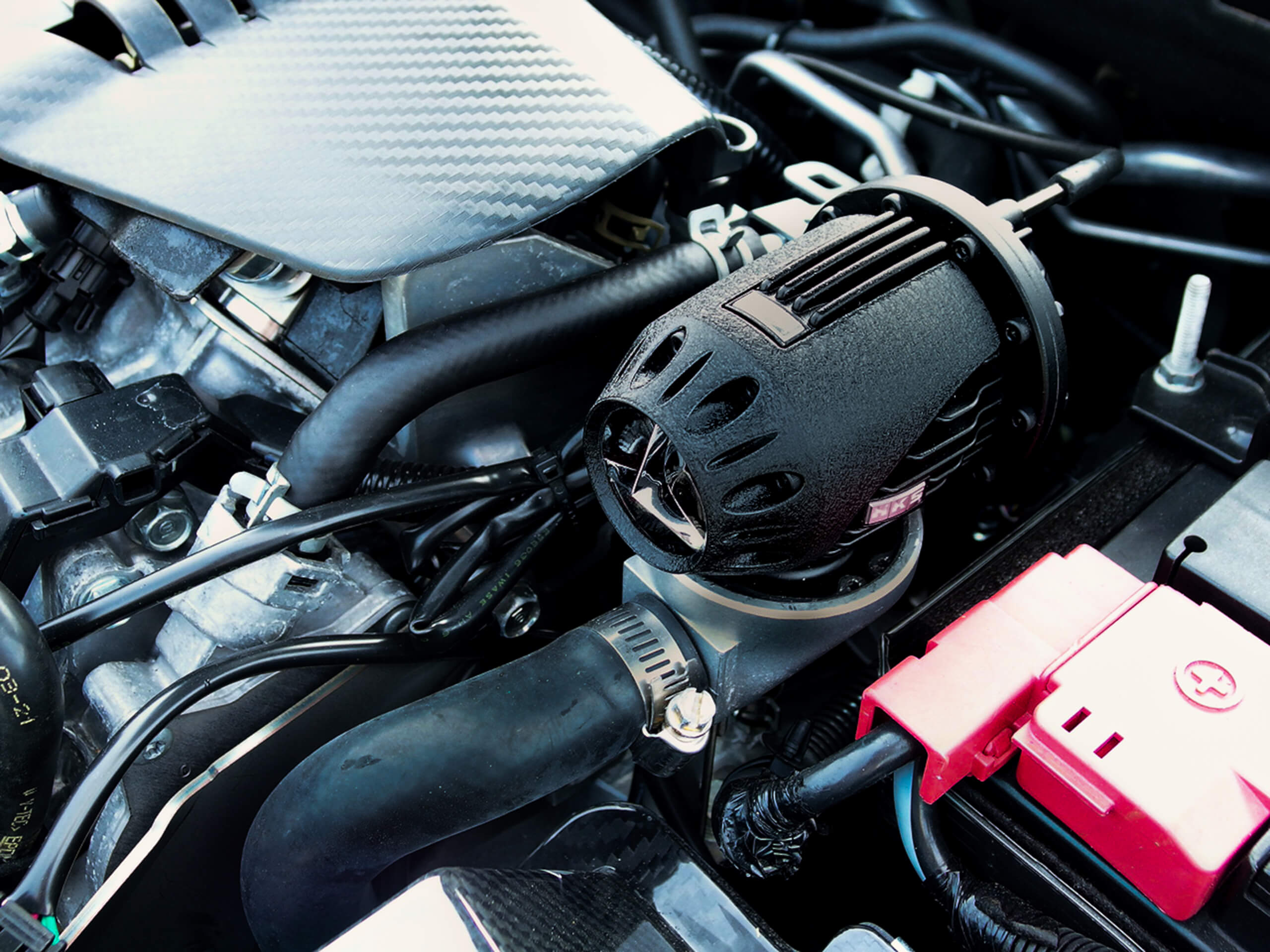 HKS 71008-KH009B Blow-Off SQV4 Black for HONDA Civic Type-R (FK8) 2017-2022 Photo-1