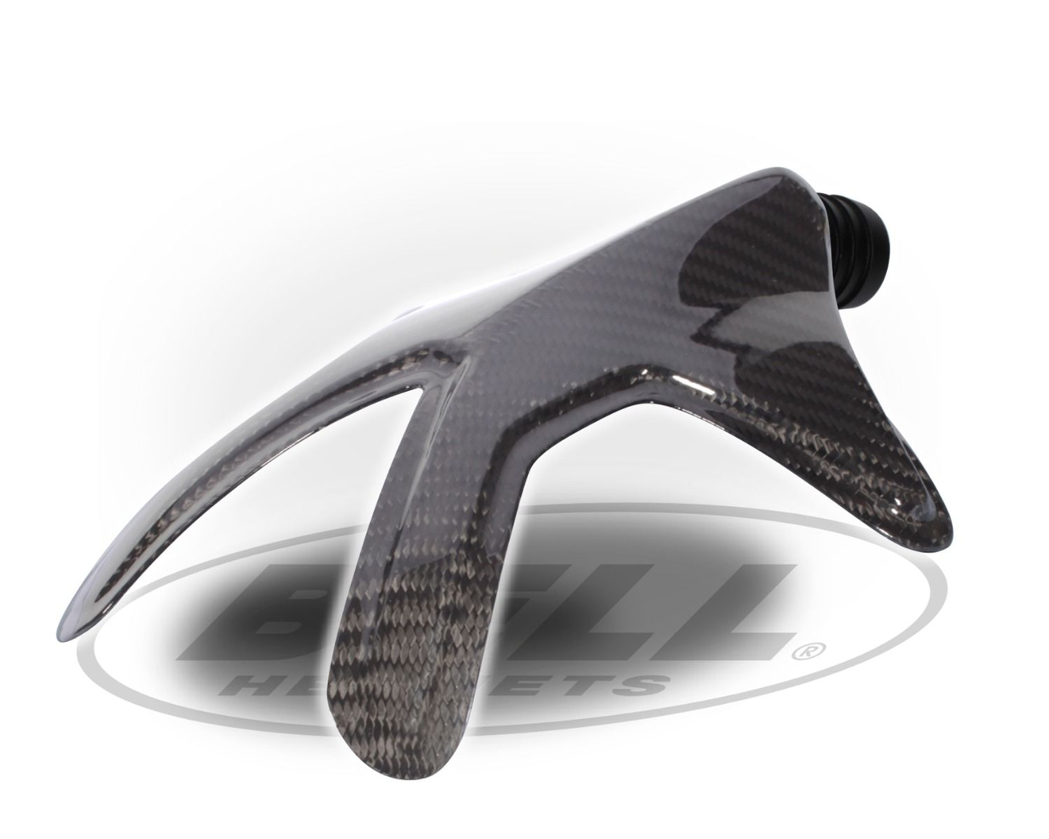 BELL 2070239 FORCED AIR Top 10 holes for HP5/HP7/HP77/RS7, V05, carbon, 90 degree Photo-1