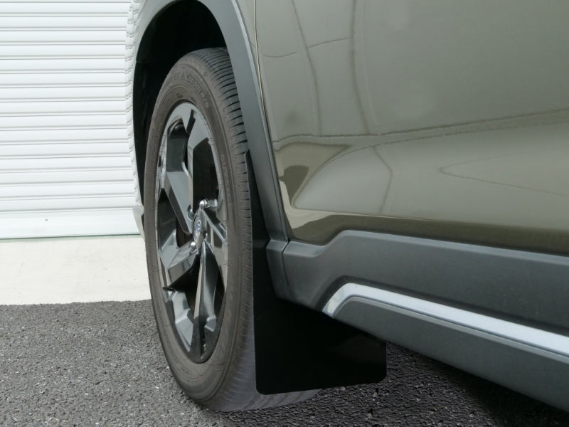 CUSCO 6A8 851 FB Mud Flaps Front (black) for SUBARU Forester (SK5) 2020- Photo-1