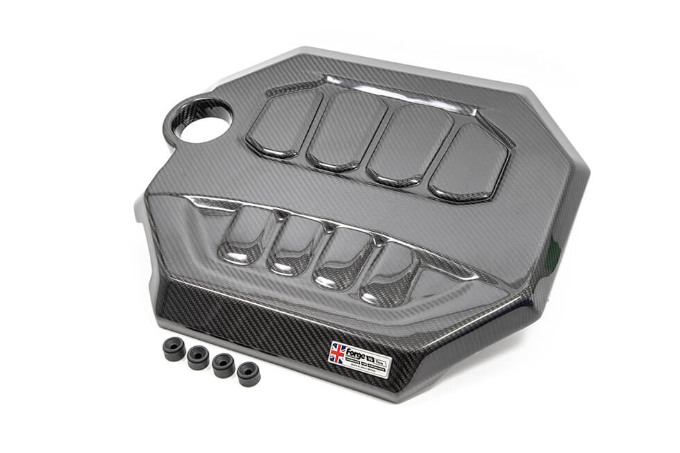 FORGE FMEC3 Carbon Fibre Engine Cover for VOLKSWAGEN Golf MK8 EA888 Gen 4/ AUDI S3 EA888 Gen 4/ CUPRA Formentor/ SKODA Octavia 4 RS Photo-0