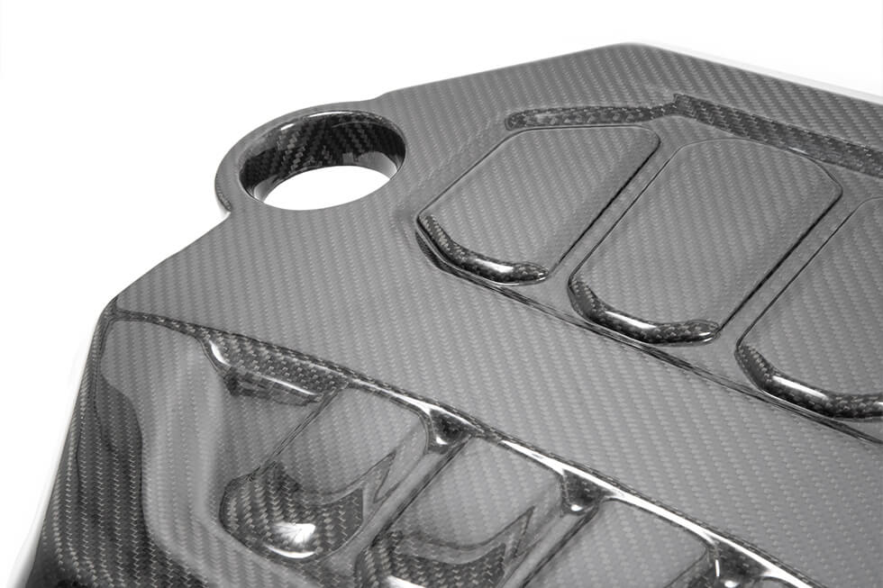 FORGE FMEC3 Carbon Fibre Engine Cover for VOLKSWAGEN Golf MK8 EA888 Gen 4/ AUDI S3 EA888 Gen 4/ CUPRA Formentor/ SKODA Octavia 4 RS Photo-1