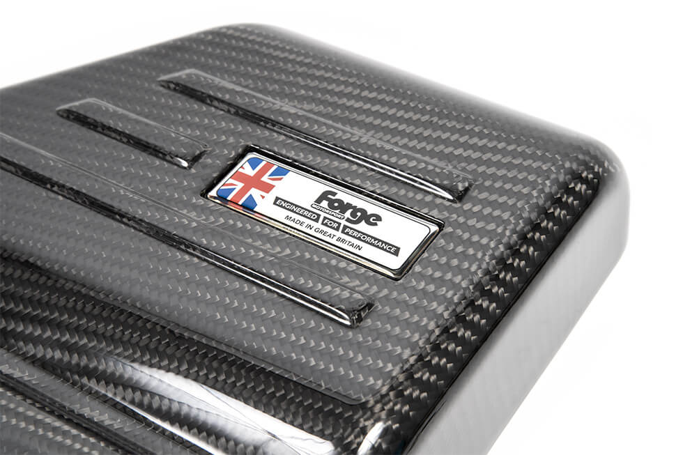 FORGE FMEC4 Carbon Fibre Engine Cover for the FIAT Abarth 500/ 595/ 695 Photo-2