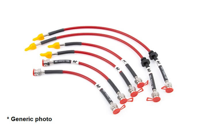 FORGE HT-FIA-6-029-A Brake Lines for FIAT 500 Abarth Photo-0