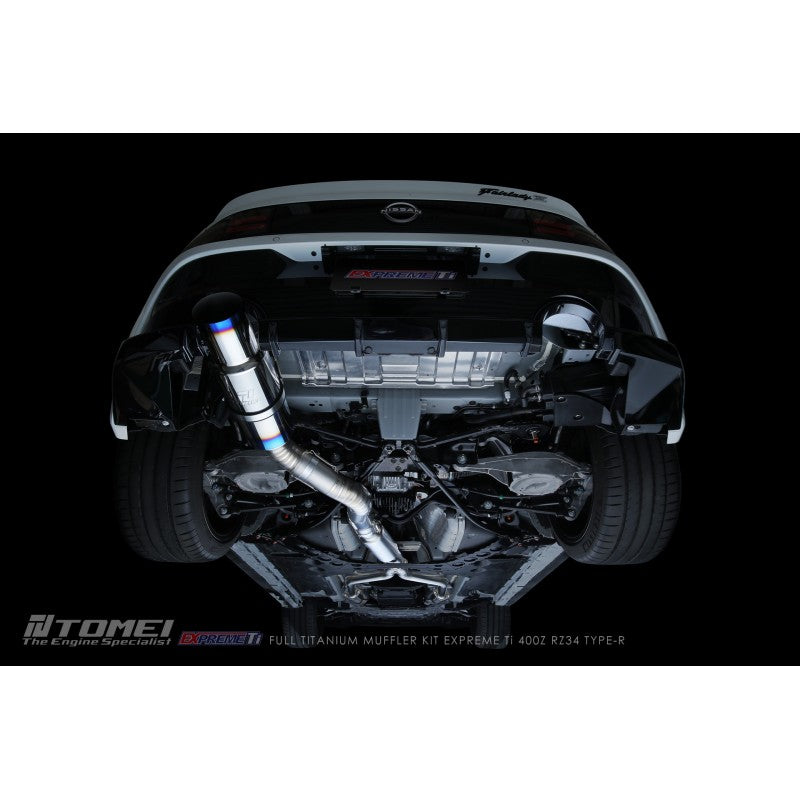 TOMEI TB6090-NS21C Full Titanium Muffler Kit EXPREME TI TYPE-R for NISSAN 400Z (RZ34) 2022+ Photo-2