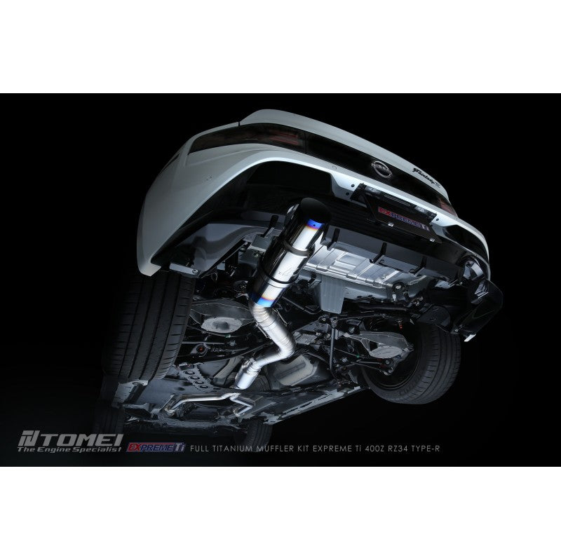 TOMEI TB6090-NS21C Full Titanium Muffler Kit EXPREME TI TYPE-R for NISSAN 400Z (RZ34) 2022+ Photo-3