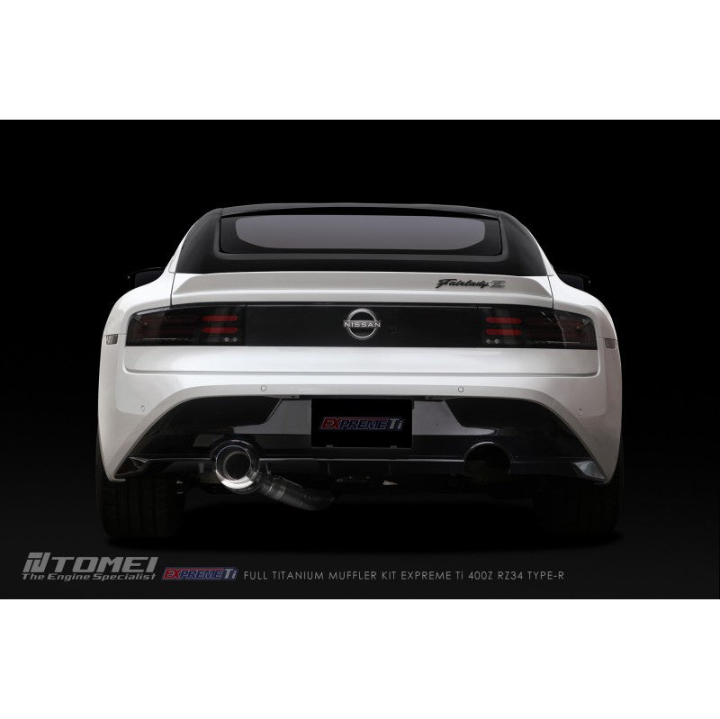 TOMEI TB6090-NS21C Full Titanium Muffler Kit EXPREME TI TYPE-R for NISSAN 400Z (RZ34) 2022+ Photo-5