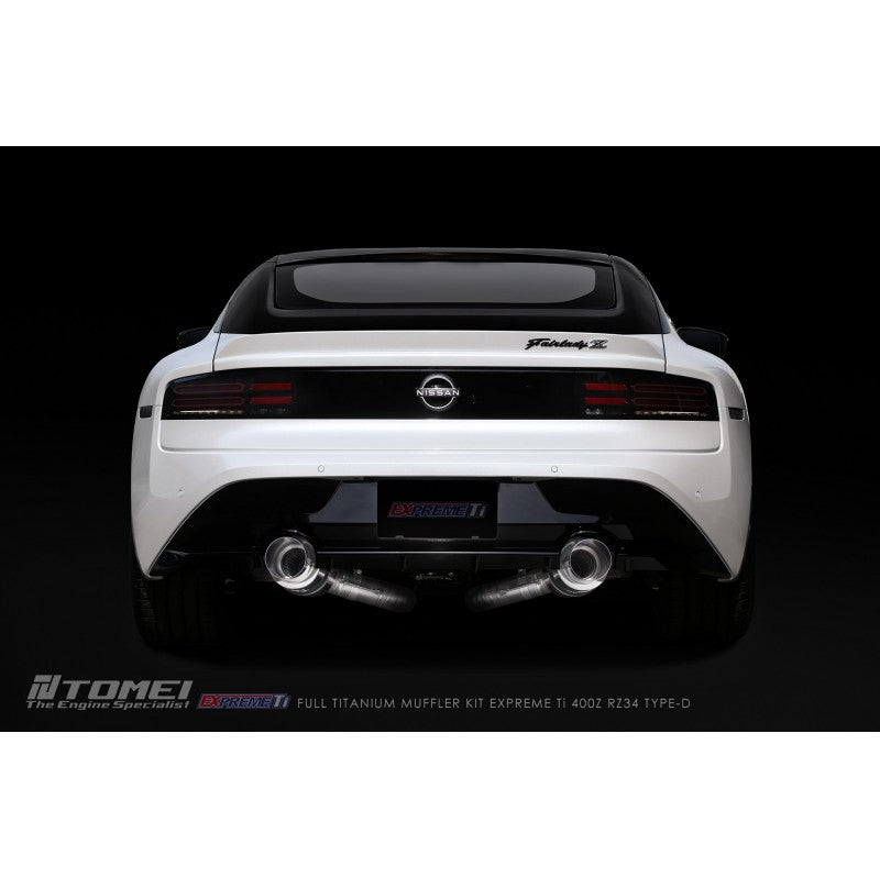 TOMEI TB6090-NS21D Full Titanium Muffler Kit EXPREME TI TYPE-D for NISSAN 400Z (RZ34) 2022+ Photo-5