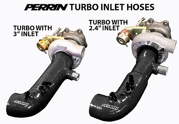 PERRIN PSP-INT-410BK SUBARU WRX & STi 3" Turbo Inlet Hose TIH BLACK Photo-1