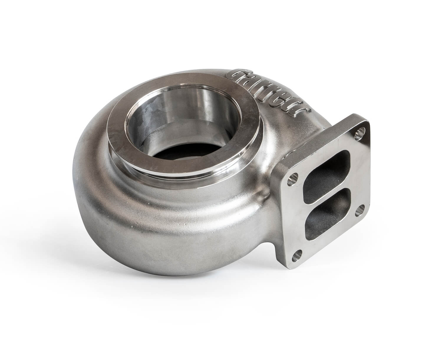 GARRETT 757707-0023 Turbine Housing Kit G45 Divided T4 / V-Band 1.01 A/R Photo-1