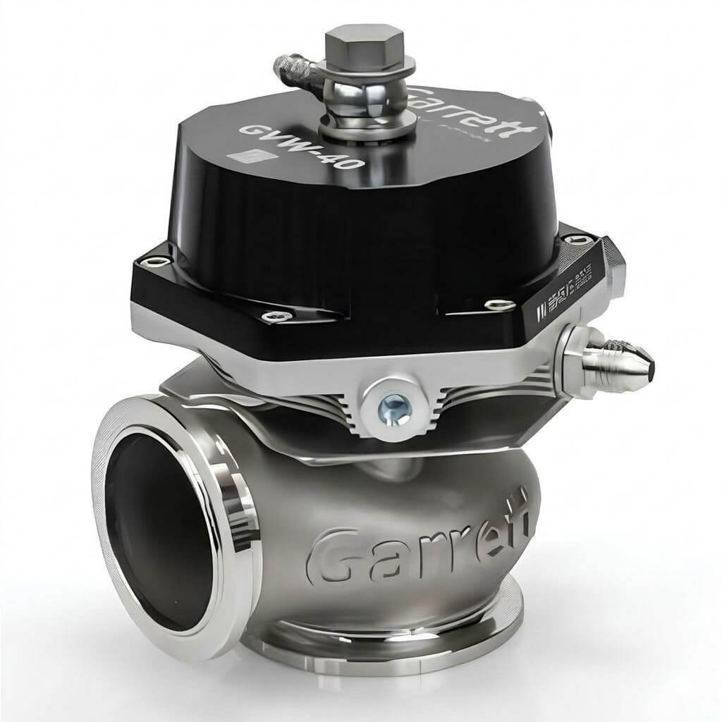 GARRETT 908827-0003 External Wastegate Kit GVW-40, 40mm, Black Photo-0
