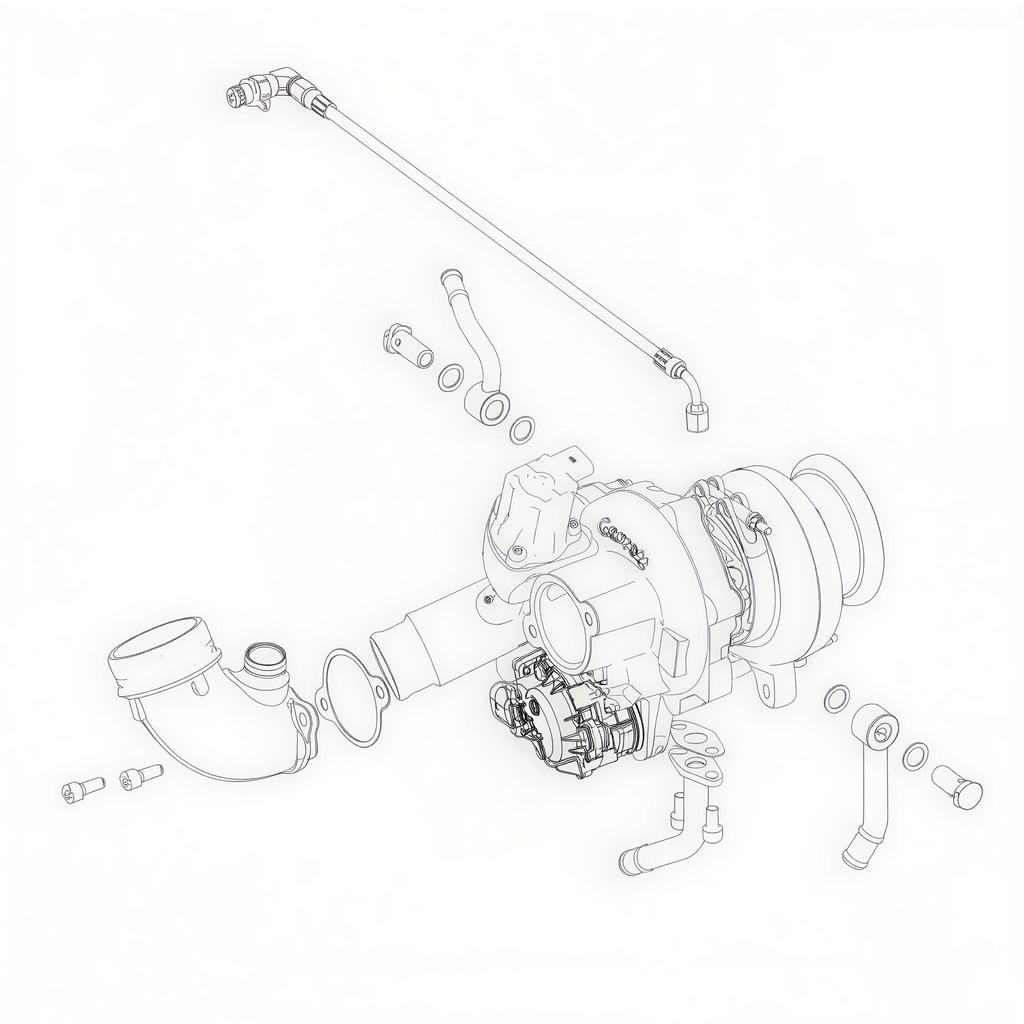GARRETT 912947-0002 Turbocharger Seal Kit for G25-660 PowerMax Stage 2 Photo-0