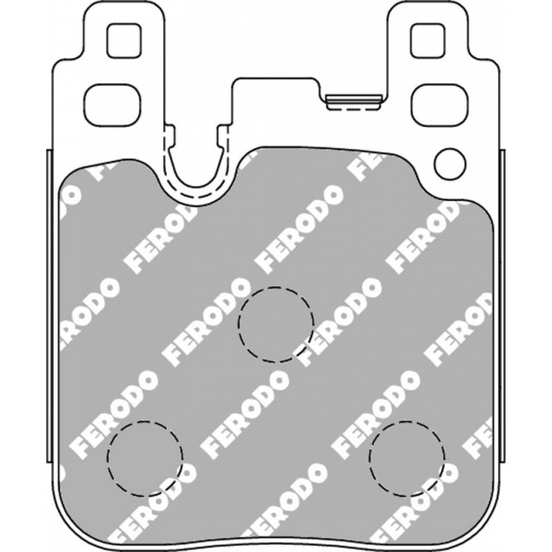 FERODO FCP4663G Rear Brake Pads DS3.12 for BMW 3 (F30, F35, F80) M3 Brembo Photo-0 