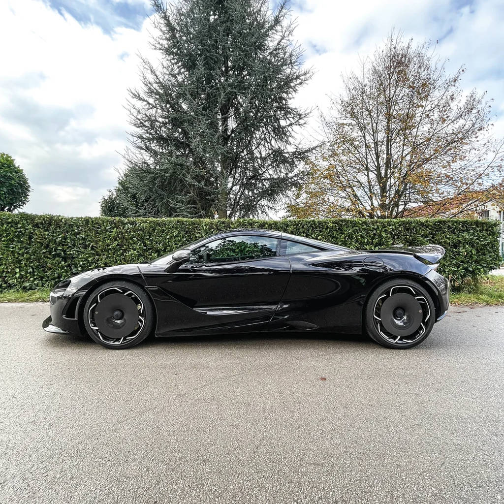 GOLD LEAF TFEVO-MCL750S-GL Wheel Covers Turbo Fan EVO (Carbon / Gloss) for MCLAREN 750S OEM Wheels Photo-8